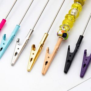 <b>Creative</b> DIY for Metal Alligator Clip-Durable Silk Screen Printed Memo Holder Name Card Clip Desktop Organizer - Product Image 3