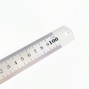 Righello dritto in acciaio inossidabile da 1m e 40 pollici per misurazione e disegno, vendita calda, accettiamo OEM - Product Image 4