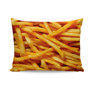 Funda de almohada con estampado 3d de patatas fritas/<span class=keywords><strong>Doritos</strong></span>, cubierta de almohada decorativa de poliéster, para comida - Product Image 1