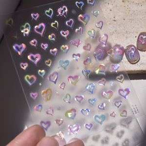 TO4182 Shell Light Hot Selling Artikel Handy Shell Fantastische Farbe Liebe Nagel Aufkleber - Product Image 3