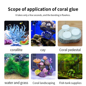 Zyx Guo ElephantAquatic plant glue aquascape frame driftwood glue moss aquarium landscaping stone underwater special coral glue - Product Image 5
