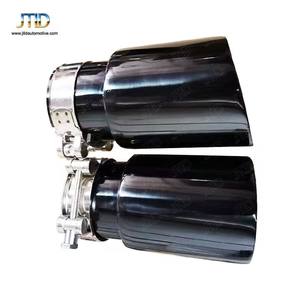 JTLD 304SS - Puntas <span class=keywords><strong>de</strong></span> <span class=keywords><strong>escape</strong></span> universales <span class=keywords><strong>de</strong></span> acero inoxidable y silenciador estilo AK con acabado liso y 2 años <span class=keywords><strong>de</strong></span> garantía - Product Image 4