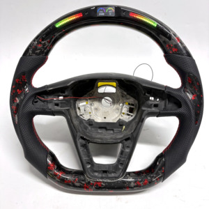 Volante con garantía comercial para Seat Alhambra, Leon, <span class=keywords><strong>Toledo</strong></span>, Ibiza MK3, Arona, Ateca, base plana - Product Image 1