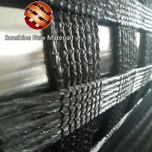 Polyester PVC Polymer Reinforced Geo Grid Geogrid For Earth