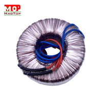 Petits transformateurs électriques 24v 48v abaisseur transformateur de puissance toroïdal à noyau de ferrite