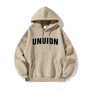 <b>Men's</b> Winter <b>Hoodies</b> Custom Logo Print 100% Polyester Blank Casual Luxury Windproof Eco-Friendly Tracksuit Unisex <b>Fleece</b> - Product Image 1