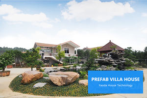 หรูหราเกรละสำเร็จรูปกรอบเหล็กไฟบีชวิลล่าบ้านสำเร็จรูป - Product Image 5