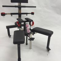 BDSM-Möbel Kniegestellter Bondage-Rahmen AV-Vibrator Sexy Position Erotisches Möbelstück Liebessessel BDSM-Set Spielzeug für Paare