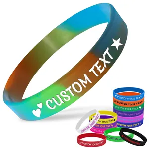 Pulseira de silicone criativa para esportes de basquete, pulseira ecológica de silicone para amostra por atacado