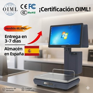 Caja <span class=keywords><strong>Registradora</strong></span> Táctil LongFly con Certificación OIML, Báscula con IA, Impresora de Etiquetas, Báscula <span class=keywords><strong>TPV</strong></span>, Versión en Español - Product Image 4