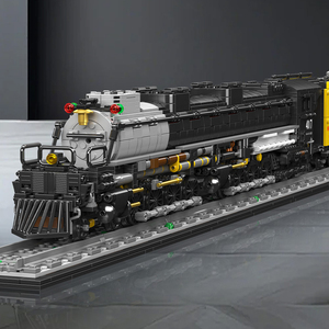 Mould <span class=keywords><strong>King</strong></span> 12049 <span class=keywords><strong>Train</strong></span> technique à construire, locomotive Big Boy 4-8-8-4, ensemble de briques de construction, cadeau de Noël pour enfants - Product Image 4