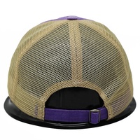 Gorra Trucker de Malla Lavada con Logotipo Personalizado, Gorra de Béisbol de 6 Paneles con Hebilla Metálica Trasera, Estilo Vintage Desgastado, Venta al por Mayor, OEM, ODM