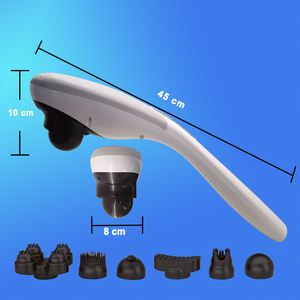 Alat Pijat Getar Elektrik untuk Seluruh Tubuh dengan 5 Kepala Pijat yang Dapat Diganti - Product Image 3