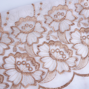 Offre Spéciale haute qualité Voile chaîne fil broderie <span class=keywords><strong>tissu</strong></span> rideau 290 & 310cm largeur très léger et <span class=keywords><strong>pas</strong></span> <span class=keywords><strong>cher</strong></span> prix <span class=keywords><strong>tissu</strong></span> transparent - Product Image 2