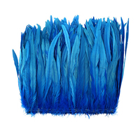 40-45cm Cock Coque Tail Poulet Coq Plume pour Craft DIY Costume Millnery Hat Accessory Stage Party Carnival Wedding Decor