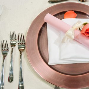 Platos Grandes para Restaurante, Fiestas, al por Mayor, Elegantes, Decoración Dorada, Base para Platos para Bodas, Postres - Product Image 3