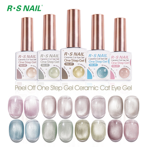 RS Nail Professional 8g Ceramic Cat Eye Gel <span class=keywords><strong>Vernis</strong></span> Disco Step <span class=keywords><strong>UV</strong></span> Nail Gel Polish Soak off <span class=keywords><strong>Semi</strong></span>-<span class=keywords><strong>Permanent</strong></span> 10g Poids Échantillon gratuit - Product Image 1