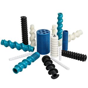 Tornillo de Alimentación de Plástico para Extrusora Doble, Alimentación Automática de Botellas, Uhmwpe, Pom, Nylon, Delrin - Product Image 2