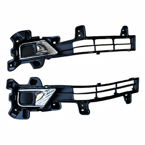 LUXESOEM, parte de la carrocería del coche, cubierta de lámparas de parachoques delantero 53103-60010 53104-60010, Red de ventilación de parachoques para <span class=keywords><strong>LAND</strong></span> <span class=keywords><strong>CRUISER</strong></span> 200 - Product Image 2