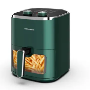 Hot Sale Air fryers Elektrische digitale Luft fritte use 5.5L Industrielle Fritte use mit sichtbarem Fenster Luft fritte use mit großer Kapazität