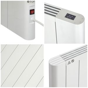 Radiateur chauffant ultra-silencieux de 1200 W à haute efficacité énergétique pour usage domestique - Product Image 1