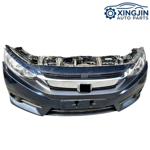 Kit Completo Paraurti Anteriore per <span class=keywords><strong>Honda</strong></span> <span class=keywords><strong>Civic</strong></span> Tipo <span class=keywords><strong>10</strong></span> con Griglia, Ventola, Radiatore, Fendinebbia, Fari LED e Componenti Carrozzeria - Product Image 4