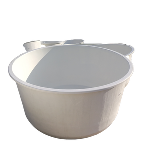 ภาชนะไฟเบอร์กลาสบ่อปลาแบบตะแกรงกลมสำหรับปลาทอง KOI - Product Image 5