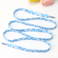 Fabricant OEM, lacets de sport de haute qualité, 100-120 cm de long, lacets plats en polyester avec emballage individuel