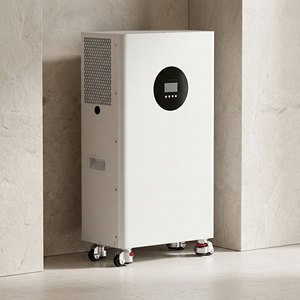 Sistema Portátil de Almacenamiento de Energía Solar con Ruedas de 3.6kW y 8kWh, Inversor Híbrido Integrado, Batería de Respaldo Móvil Todo en Uno para el Hogar - Product Image 1