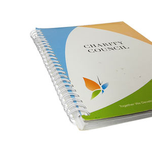 Nouveauté : Organiseur à spirale en PP relié rigide, utilisation au bureau, couverture en papier A5 A6, carnet à spirales - Product Image 2