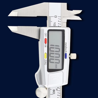 Outil de mesure de haute qualité, calibre numérique en acier inoxydable 0-150 mm/200 mm/300 mm, instrument de mesure, calibre à vernier en plastique
