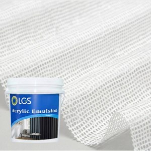 Matériau de revêtement en émulsion acrylique SH4877 de qualité supérieure et sécuritaire pour le revêtement arrière des tissus de rideaux occultants - Product Image 4