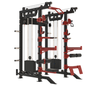 Fournisseur d'usine chinois : Rack de musculation multifonction tout-en-un avec système de câbles doubles pour entraînement de force à domicile