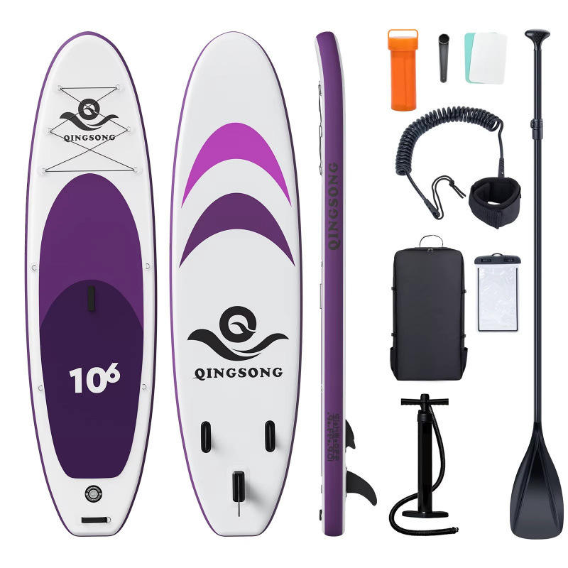 Tabla de SUP Reforzada con Tecnología Drop Stitch Morada