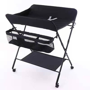Meuble de salle de bain en plastique 2 en 1 <span class=keywords><strong>pour</strong></span> nouveau-né Matelas à <span class=keywords><strong>langer</strong></span> Grand rangement <span class=keywords><strong>pour</strong></span> <span class=keywords><strong>baignoire</strong></span> <span class=keywords><strong>pour</strong></span> bébé <span class=keywords><strong>Table</strong></span> à <span class=keywords><strong>langer</strong></span> avec organisateur de couches - Product Image 4