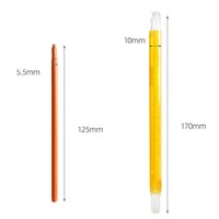 Ensemble de crayons rotatifs pour enfants avec logo personnalisé, crayons de cire colorés non toxiques, 12 couleurs, emballage