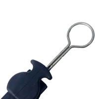 Großhandel Schwarze Kunststoff-FTTH-Drop-Kabelklemmen Spannklemme für Innenbereich Günstiger Preis Außenbereich Miniatur-Glasfaser-Drop-Kabel