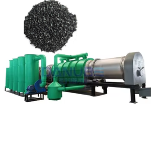 High Performance New Type <b>Coffee</b> Grounds Bamboo Charcoal Continuous Carbonization Furnace Making <b>Machine</b> - Product Image 1