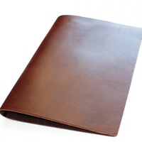 Porte-menu en cuir PU pour restaurant, café, bar, avec pochettes pour menus