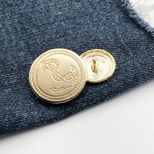 กระดุมโลหะแบบมีก้านสำหรับกางเกงยีนส์ คุณภาพสูงจากโรงงานผู้ผลิต (OEM) พร้อมโลโก้สั่งทำได้ - Product Image 2