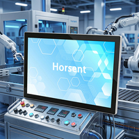 Écran tactile PCAP ultra-fin en promotion, moniteur industriel multi-touch sans bordure pour l'automatisation HMI en usine OEM/ODM