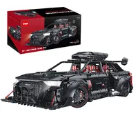 Guly 10645 Nuevo MOC 1:8 Coche Deportivo a Control Remoto RS6, Bloques de Construcción, Juguetes de Ensamblaje para Niños, Regalo de Cumpleaños, Sets de Bloques de Construcción