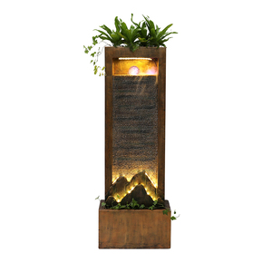 Fuente <span class=keywords><strong>de</strong></span> <span class=keywords><strong>agua</strong></span> moderna personalizada <span class=keywords><strong>para</strong></span> exteriores, fuente <span class=keywords><strong>de</strong></span> cascada <span class=keywords><strong>para</strong></span> casa, oficina, jardín y Patio - Product Image 1