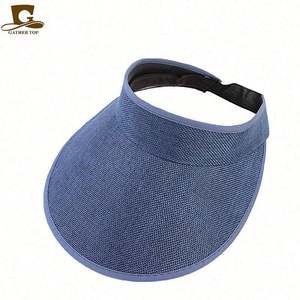 Chapeau de soleil unisexe en lin à large bord, couleur unie, pour l'été, la plage, la pêche, les fêtes, le golf et les activités de plein air, vente en gros à prix abordable - Product Image 5
