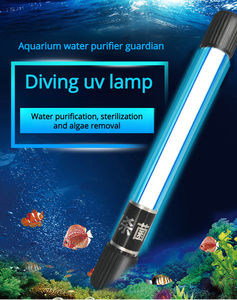 Stérilisateur <span class=keywords><strong>UV</strong></span> Ultraviolet Submersible 5W~13W Lumière de Désinfection de l'Eau Aquarium <span class=keywords><strong>Bassin</strong></span> <span class=keywords><strong>Lampe</strong></span> <span class=keywords><strong>pour</strong></span> Salon et Bureau - Product Image 2