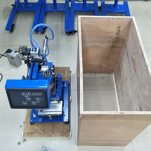 Imprimante de tampon de bouteille de parfum d'ampoule de logo de stylo de 1 couleur Tampografia Machine d'impression de tampon de tampographie - Product Image 6