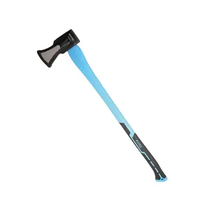Hache de camping Fixtec à tête forgée de 900 mm, manche en fibre de verre, modèle très vendu - Product Image 1