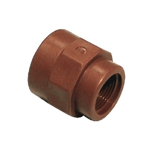 Raccordo Idraulico Ridotto in PP Marrone 3/4 X 1/2 - Product Image 1
