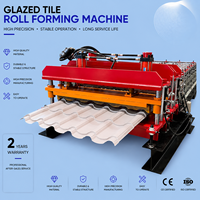 Machine de formage de rouleaux de tuiles émaillées de haute qualité à utiliser avec roulement et moteur