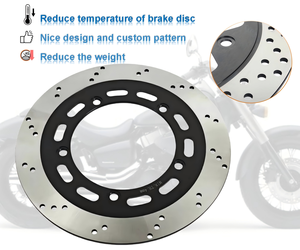 โรเตอร์ดิสก์เบรกหน้า296มม. อะไหล่รถจักรยานยนต์แบบกำหนดเองสำหรับ Honda VT 750 VFR SHADOW VT750 Ace ST1100 CBR1000 - Product Image 2